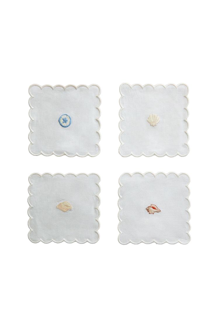PACK BASES PARA COPOS RAMI CONCHAS (PACK DE 4)